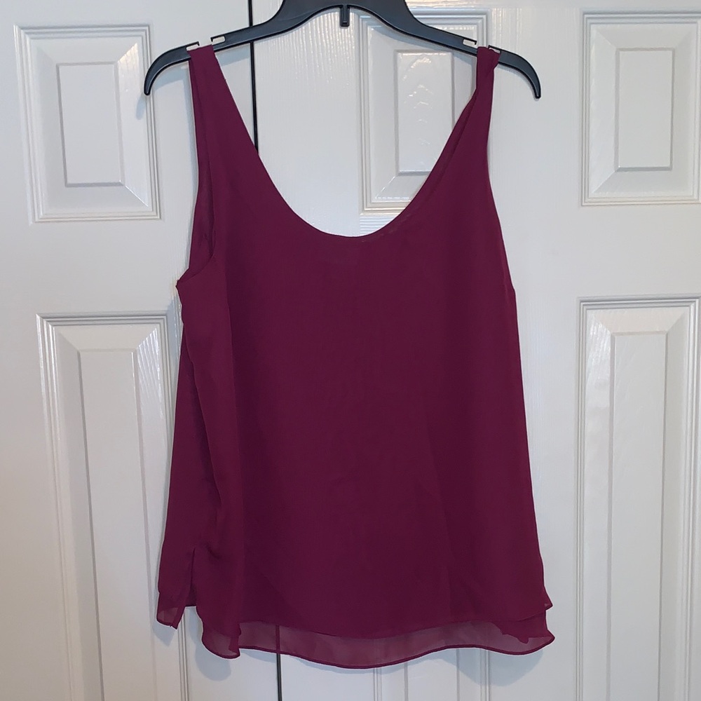 Old Navy Burgundy Tank Top